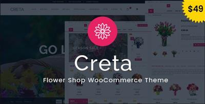 ThemeForest - Creta v3.1 - Flower Shop WooCommerce WordPress Theme