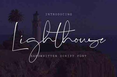 Lighthouse Script Font