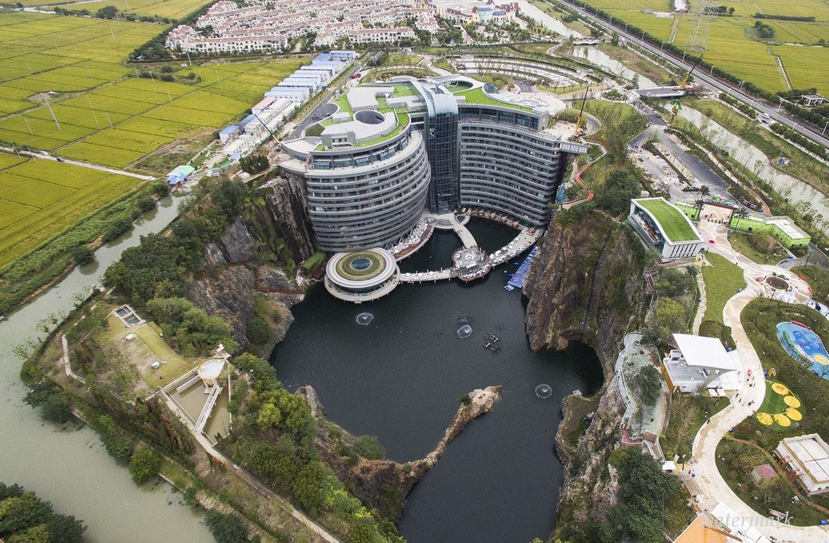 В Китае открылся 1-ый в мире подземный отель