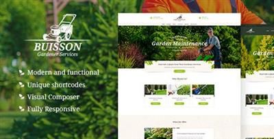 ThemeForest - Buisson v1.0 - Gardening WordPress Theme - 21148837