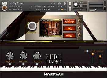 NoiseAsh Audio Tools - Epic Piano (KONTAKT)