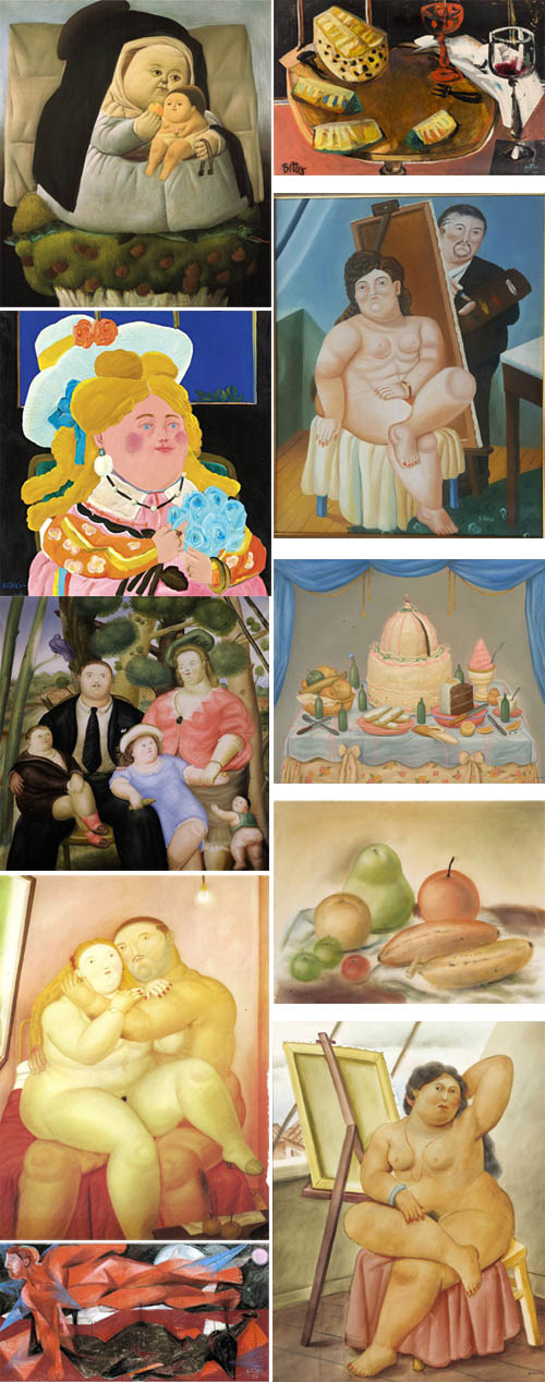 Paintings of Fernando Botero