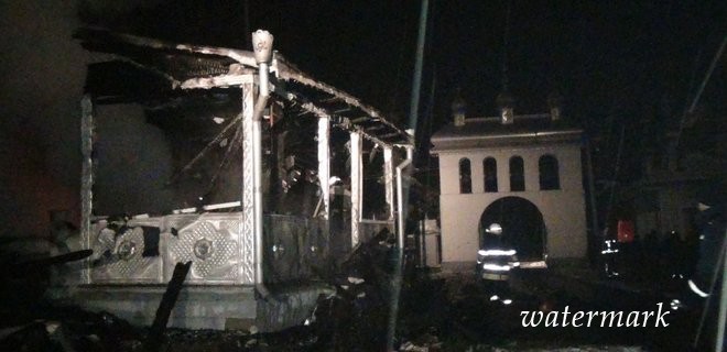 В Івано-Франківській області згоріла церква: фото
