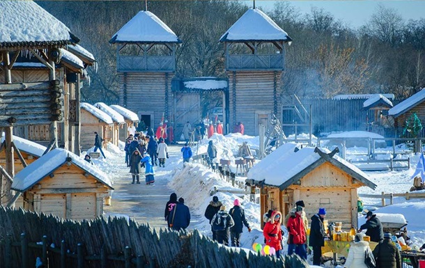 Новогодняя сказка в "Парке Киевская Русь"