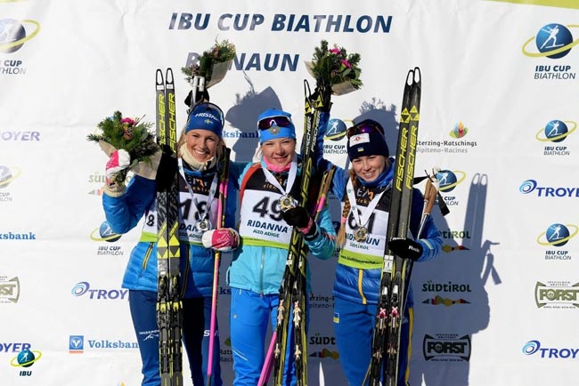 Надежда Белкина – бронзовый призер в спринте на втором этап Кубка IBU в Риднау