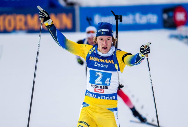 Шведские биатлонисты выиграла эстафету на этапе Кубка мира в Хохфильцене; украинцы – 16-е