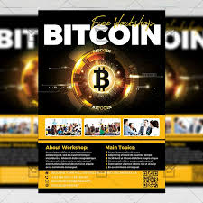 Business A5 Template - Bitcoin Workshop Flyer