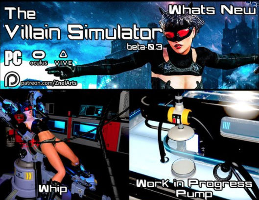 Download ZnelArts | VRPorn - The Villain Simulator - Version Beta 24
