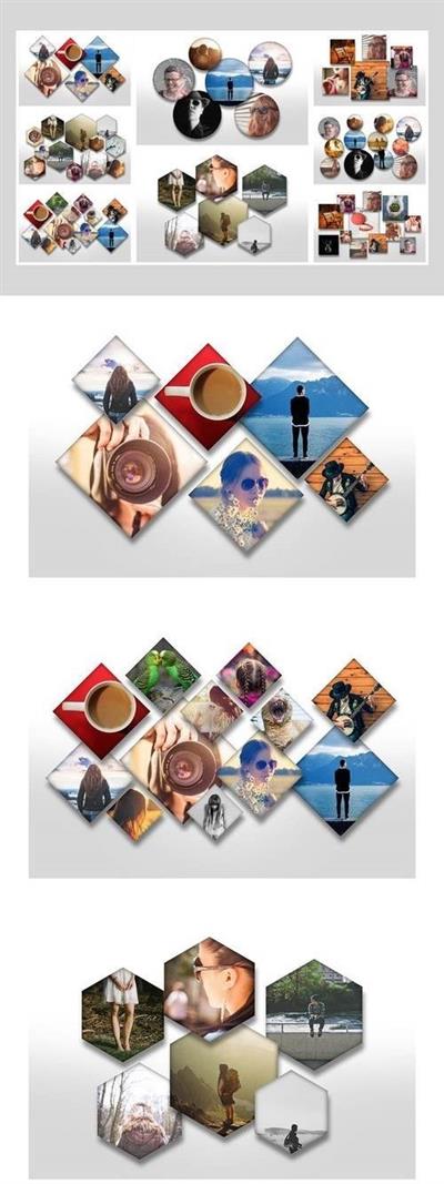 Overlapping Photo Templates