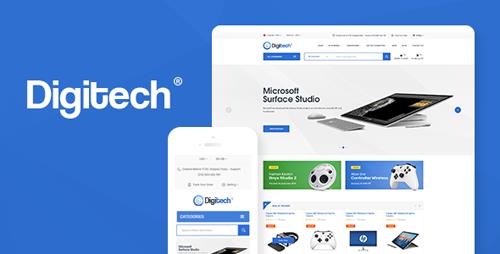 ThemeForest - Digitech v1.0.4 - Technology Theme for WooCommerce WordPress - 22373288