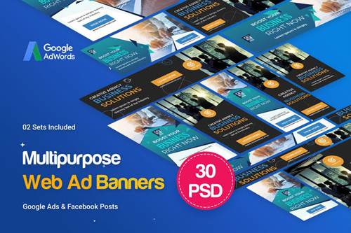 Multipurpose, Business, Startup Banners Ad - YSMK7N
