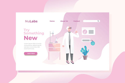 Try Something New Landing Page Illustration