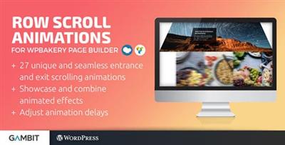 CodeCanyon - Row Scroll Animations for WPBakery Page Builder v1.3 - 12001618