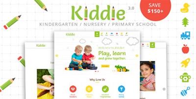 ThemeForest - Kiddie v3.8 - Kindergarten WordPress Theme - 14552819