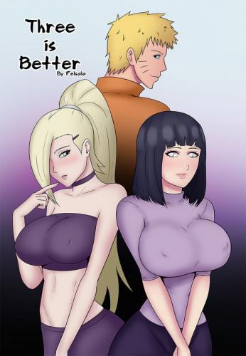 Felsala - Three is Better (Naruto Porn Comics)