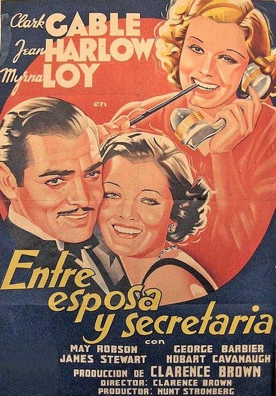 Жена против секретарши / Wife vs. Secretary (1936) DVDRip